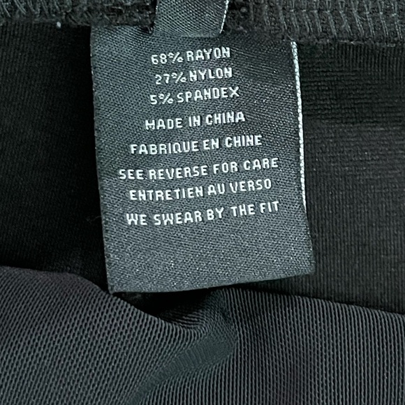 Torrid Slim Fix Technology Black Pull on Pants Size 1X - Picture 10 of 12